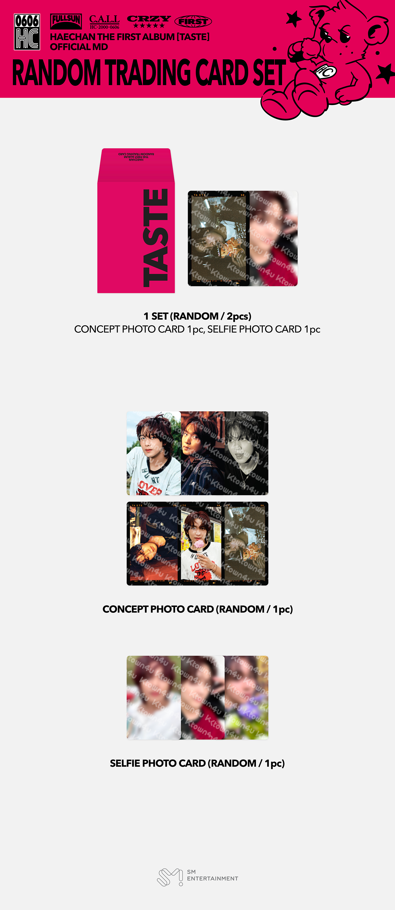 jp.ktown4u.com : HAECHAN - [1st ALBUM [TASTE] MD] RANDOM TRADING