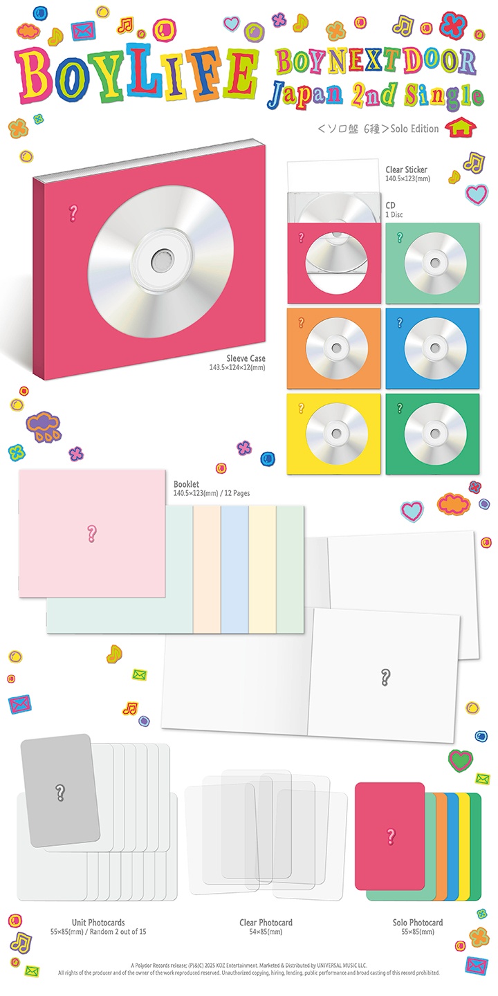 jp.ktown4u.com : BOYNEXTDOOR - シングルアルバム2集 [BOYLIFE