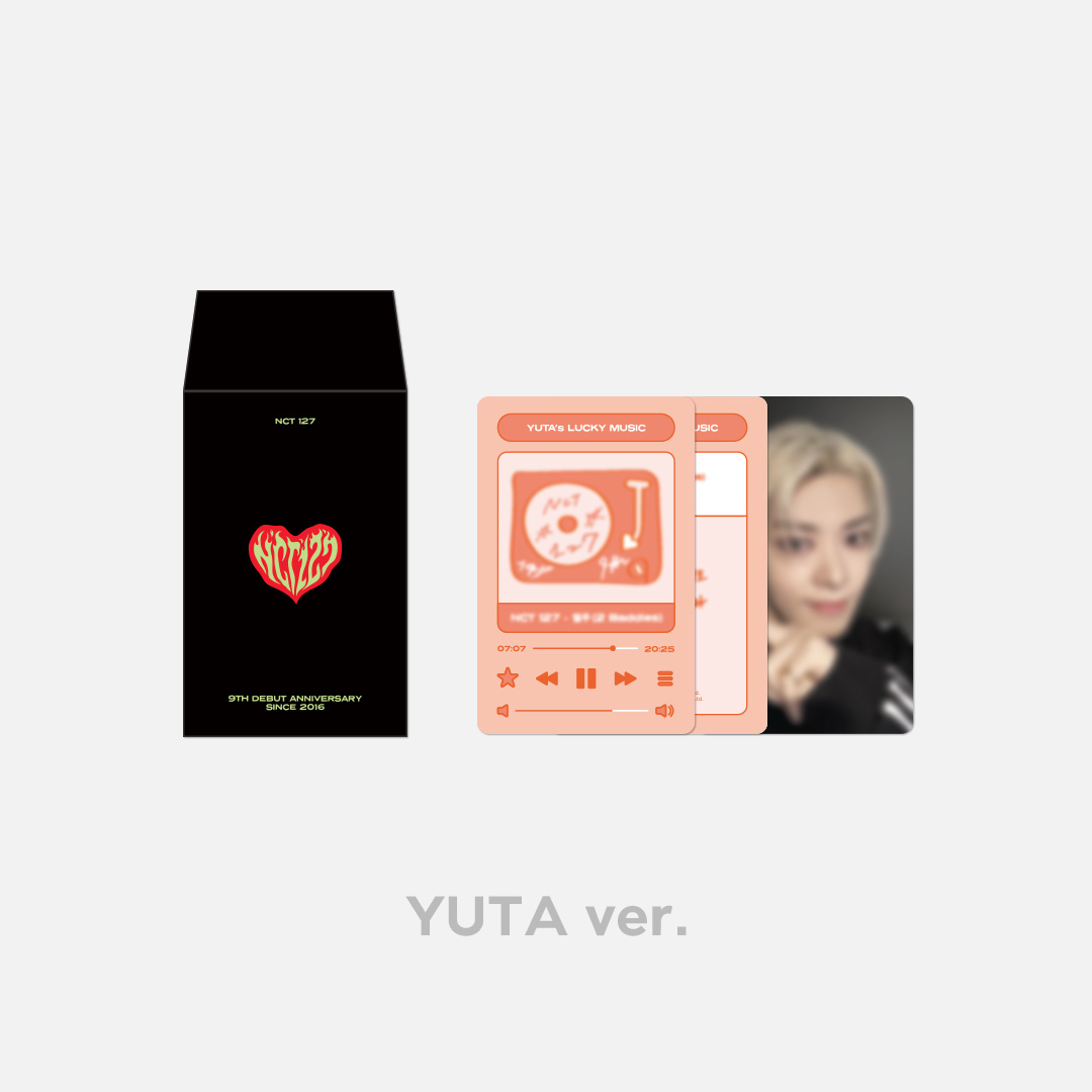jp.ktown4u.com : NCT 127 - [9TH ANNIVERSARY MD] LUCKY CARD SET