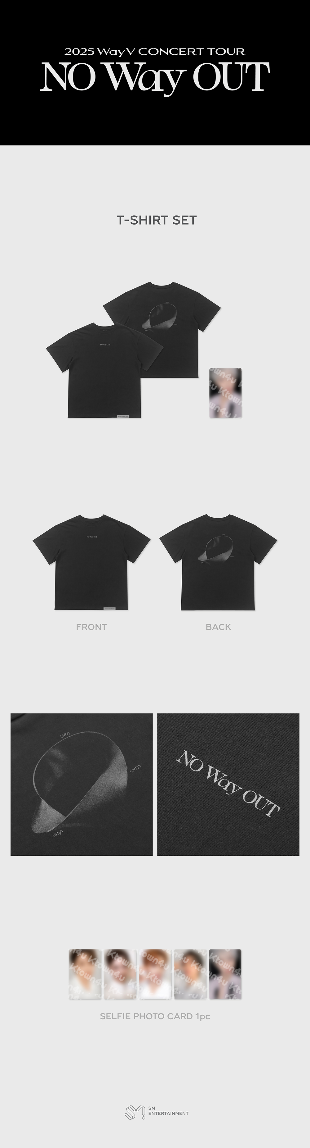 ktown4u.com : WayV - [[No Way Out] CONCERT TOUR MD] T-SHIRT SET