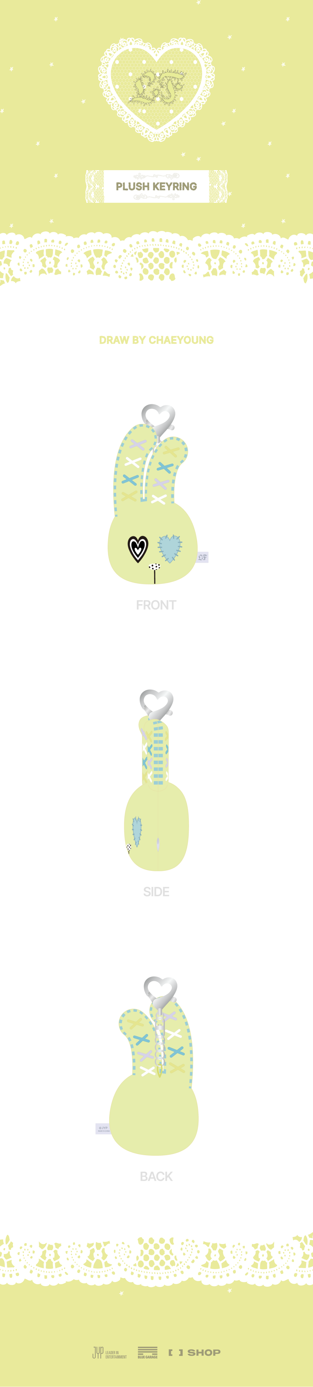 jp.ktown4u.com : CHAEYOUNG - [[LIL FANTASY vol.1] MD] PLUSH KEYRING