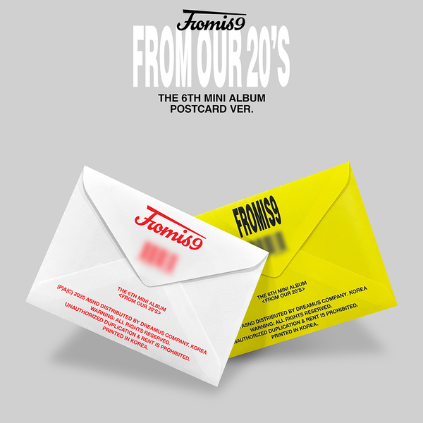 jp.ktown4u.com : fromis_9 - ミニアルバム6集 [From Our 20's