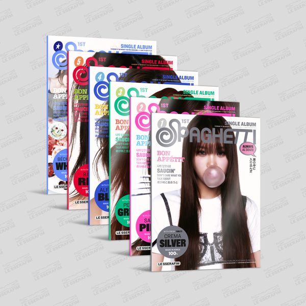 jp.ktown4u.com : [6CD セット] LE SSERAFIM - シングルアルバム1集