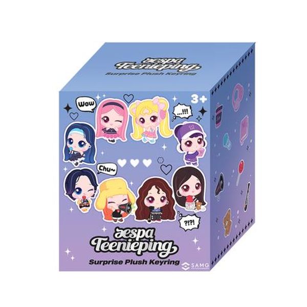 jp.ktown4u.com : [ティニピン] aespa サプライズ ランダム ぬいぐるみ