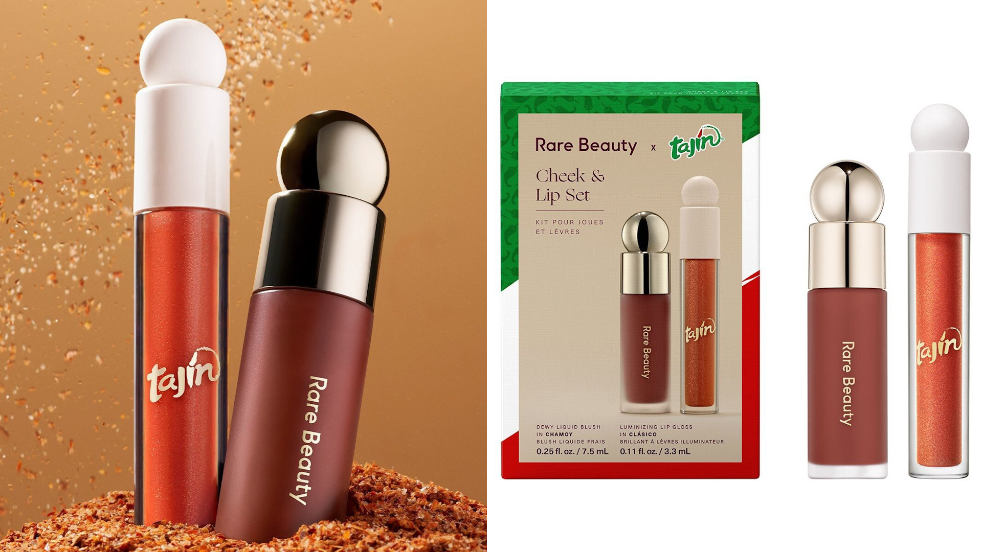 Selena Gomez launches Rare Beauty x Tajín makeup set | kvue.com