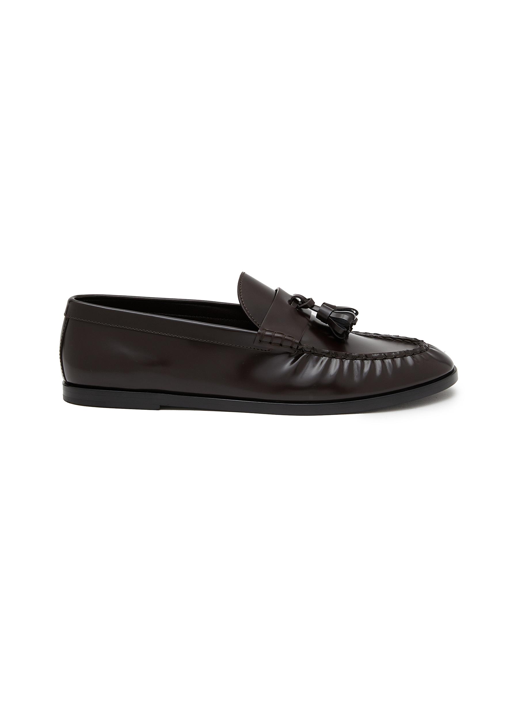 THE ROW | Tassle Leather Loafers | Women | Lane Crawford