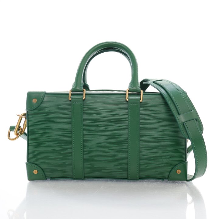 Louis Vuitton Box Bag Green Epi Leather GHW - Luxe Du Jour