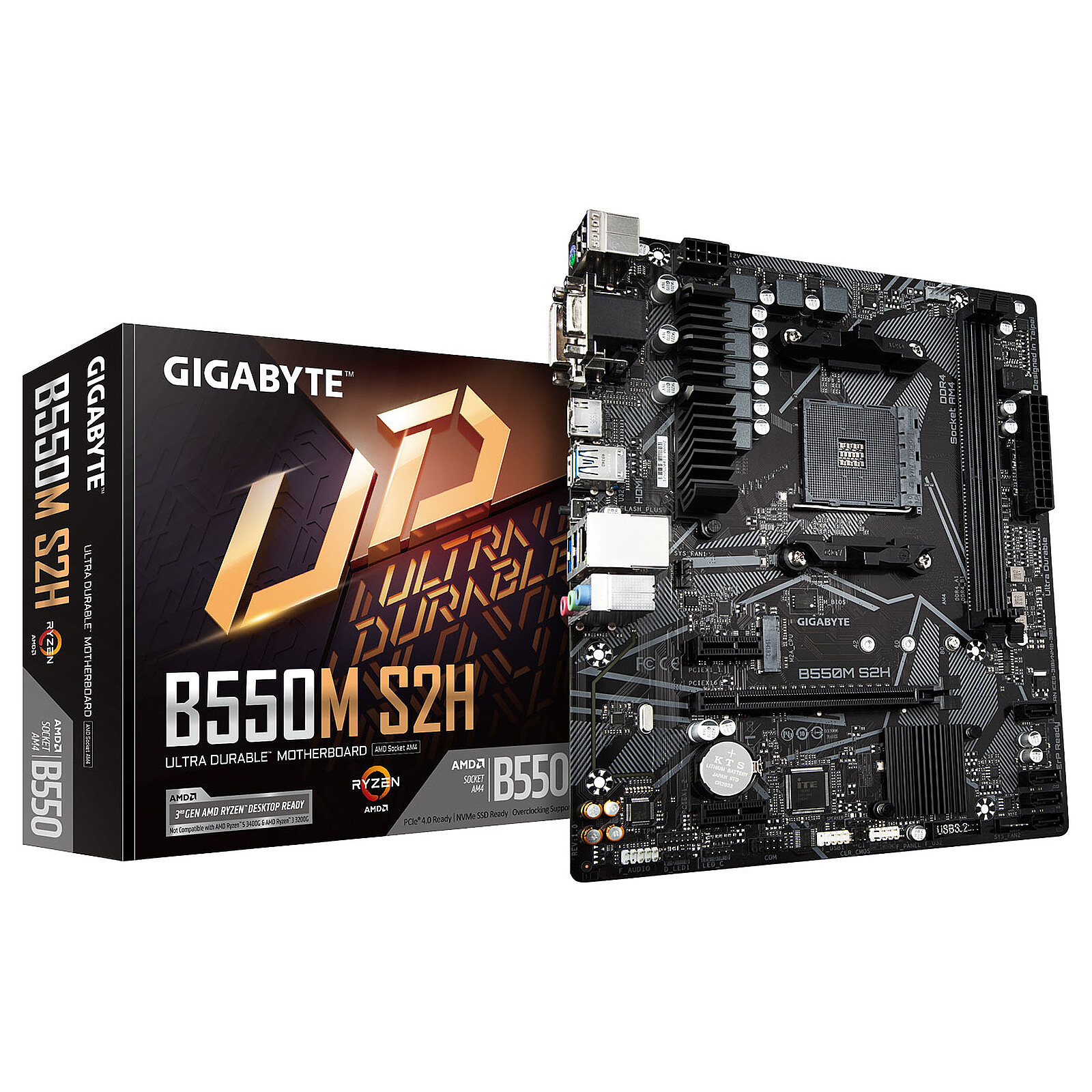 AMD Ryzen 5 5600X Gigabyte B550M S2H PC Upgrade Bundle - Upgrade