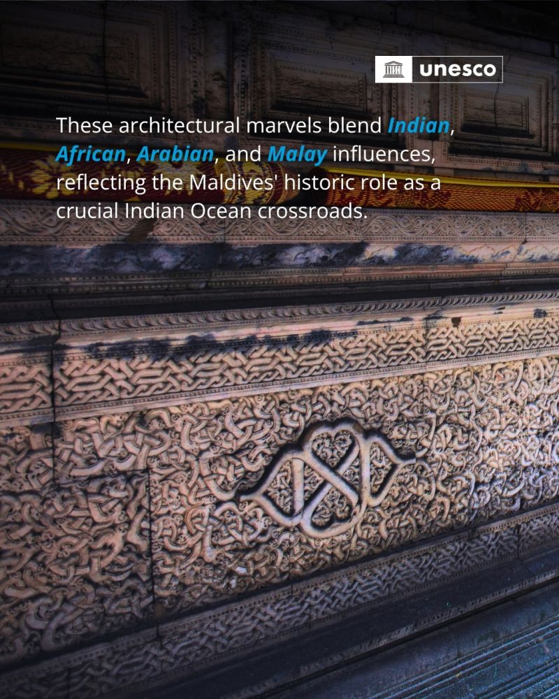 The Coral Stone Mosques of Maldives, inscribed on UNESCO's