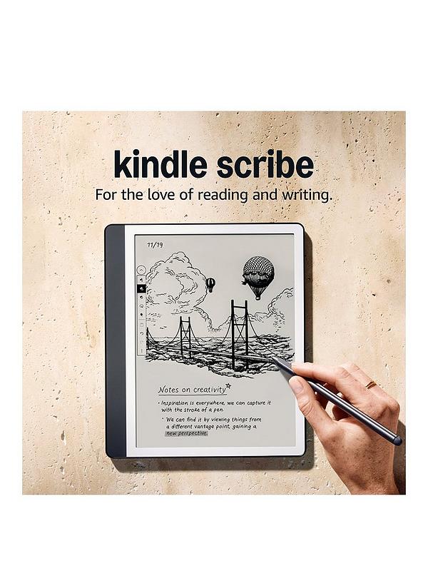 Amazon Kindle Scribe (2024) - 16GB, Tungsten Grey | Littlewoods