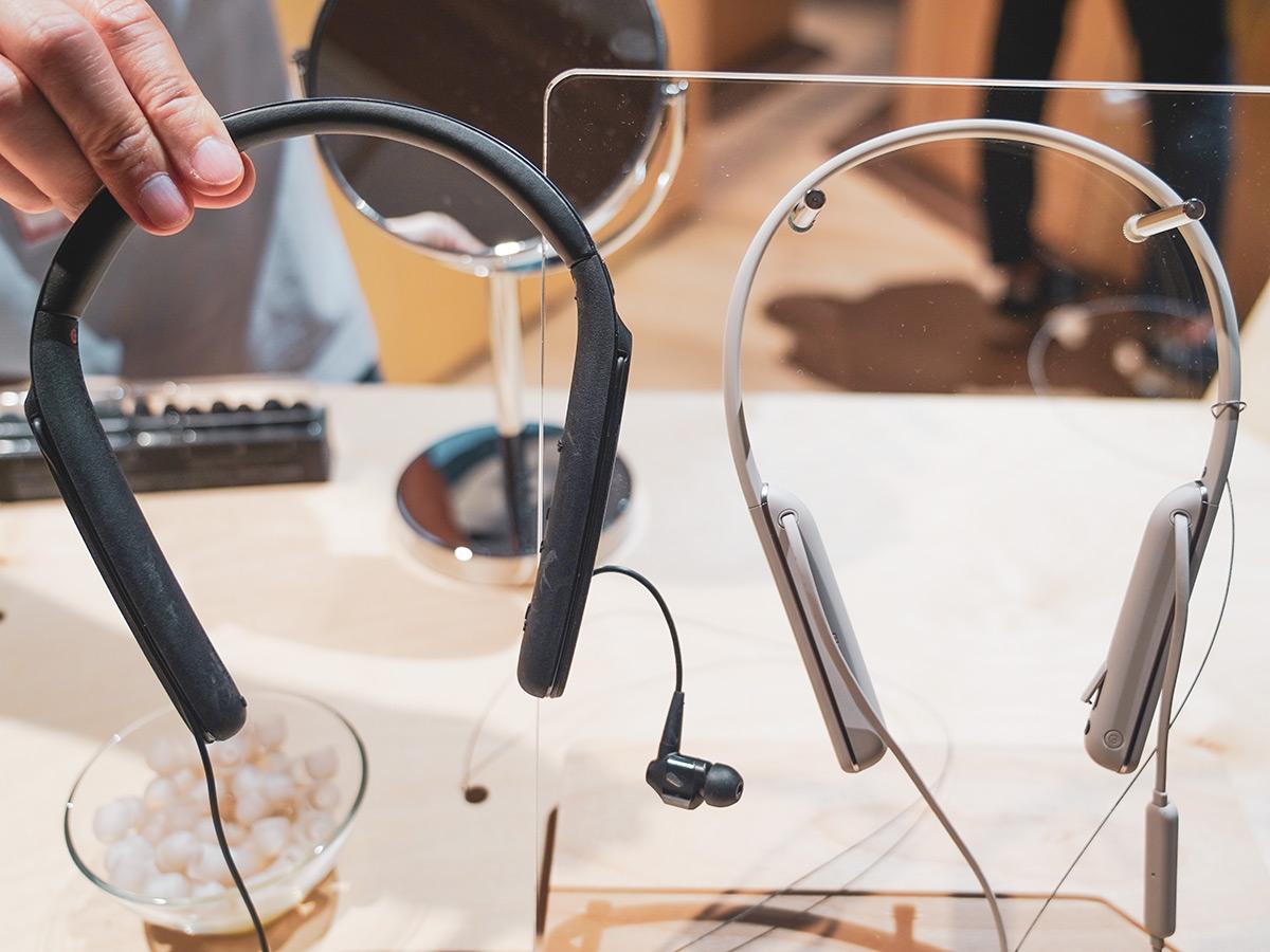 速報：ソニーの最新首かけ型ノイキャンイヤホン「WI-1000XM2」現地