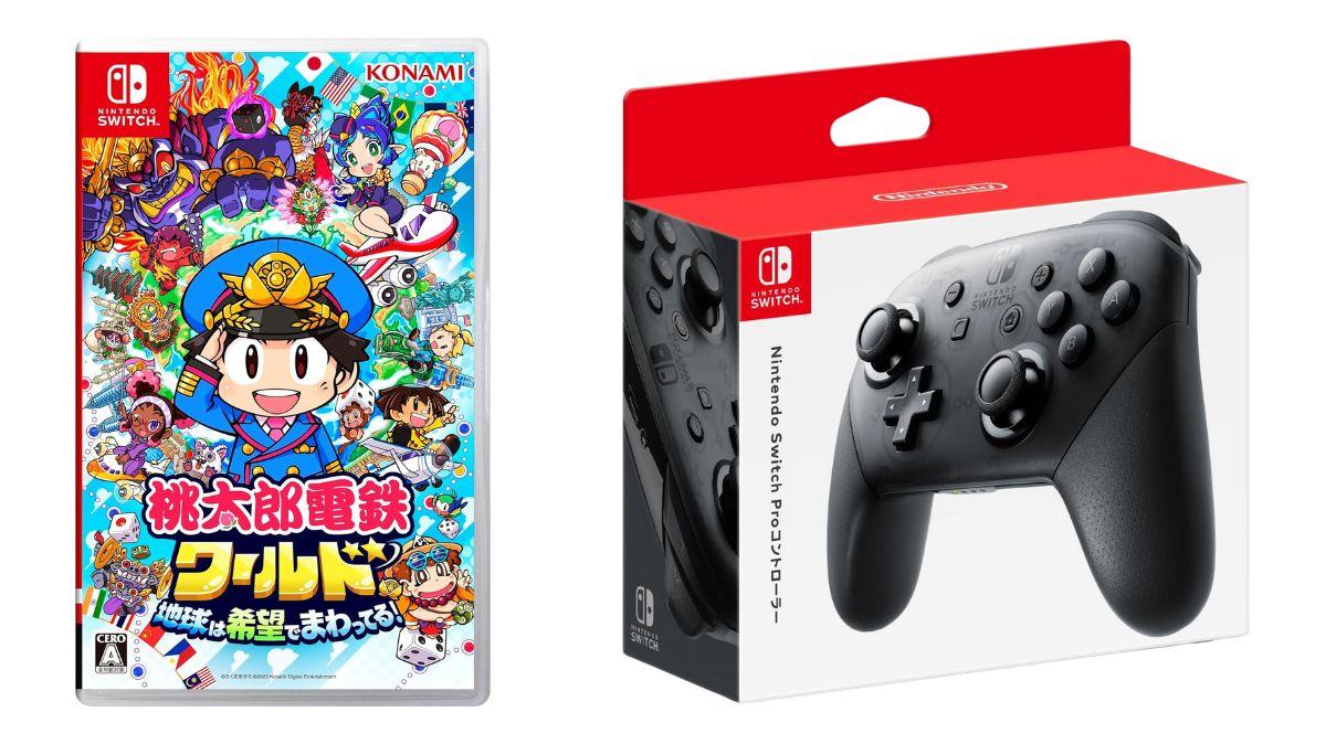 Nintendo Switch 本体 桃鉄スマブラ プロコンゲームキューブコン