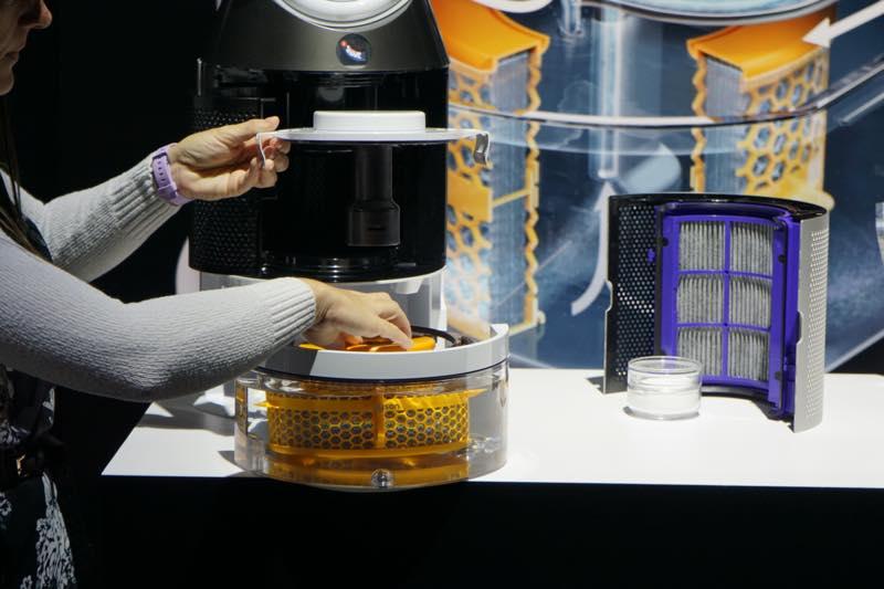 フィルターを洗ってもらえる新発想！ ｢Dyson Pure Humidify+Cool ｣は