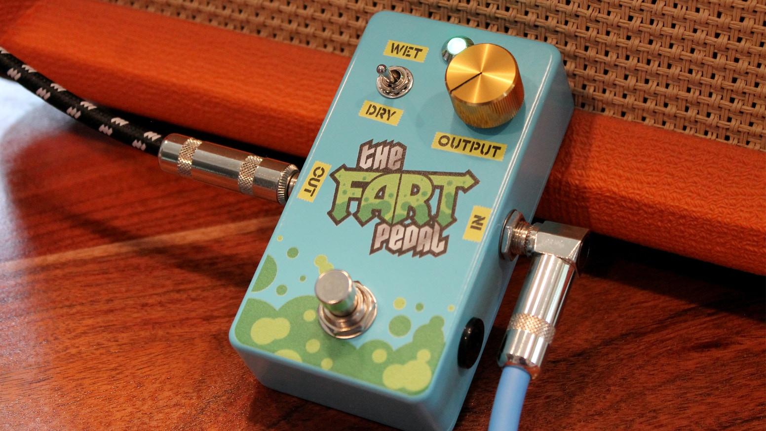 最低すぎて最高！ ギターの音をウェット／ドライなオナラの音に変換