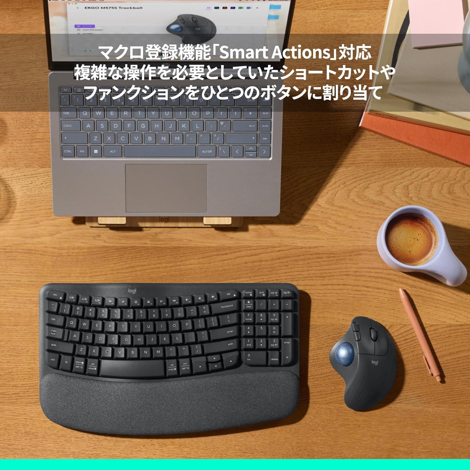 腕が疲れにくいだけじゃない！ ロジクールの新作トラックボールは静音