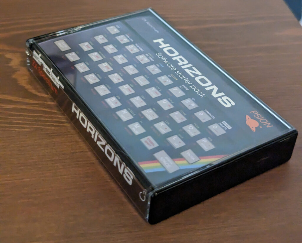 New Build ZX Spectrum – Creating the Horizons Cassette – Lost