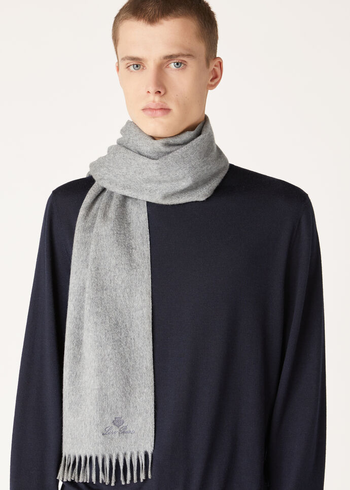 ピッコラ・ウニタ・スカーフ カシミヤ フランネル・メランジュ | ロロ