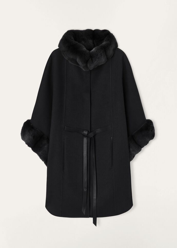 ザルツブルグ・ケープ カシミヤ ブラック | ロロ・ピアーナ JP