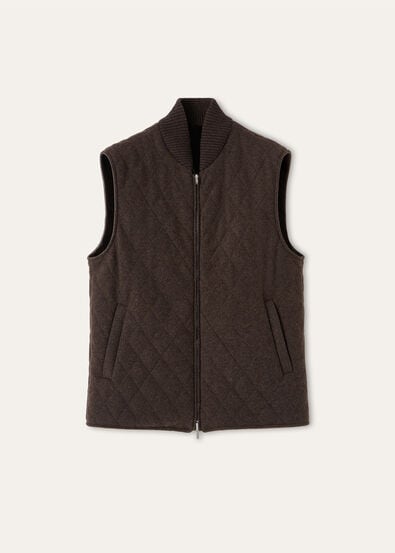 H4320-4◾️ロロピアーナ チェック柄Vネック ニットベスト 2026年最新