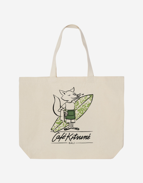 CAFE KITSUNE BALI TOTE BAG | Maison Kitsuné