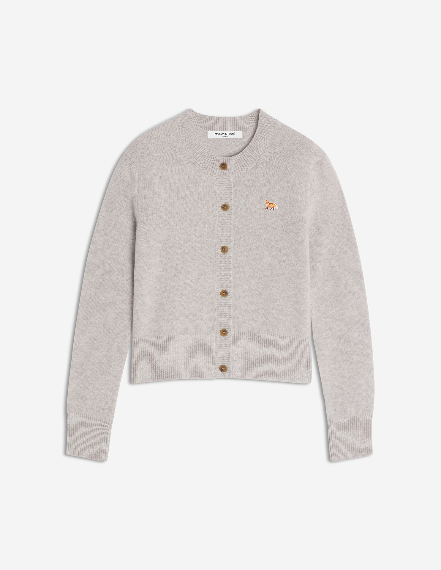 ベイビー フォックス ラムズウール フィッテッド カーディガン