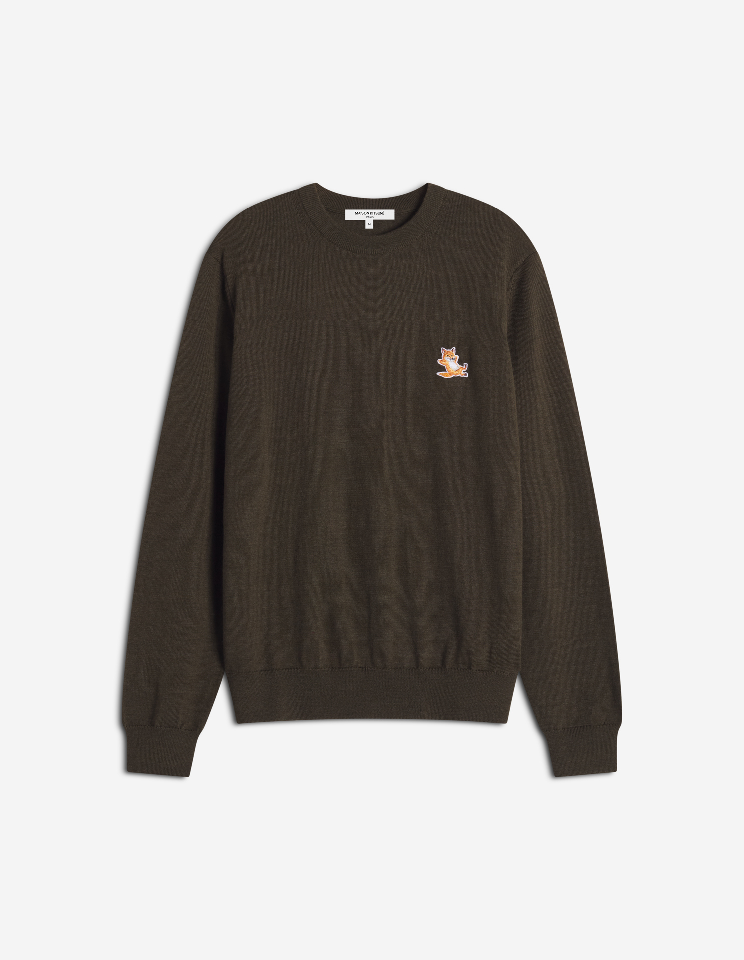 CHILLAX FOX MERINO REGULAR JUMPER | Maison Kitsuné