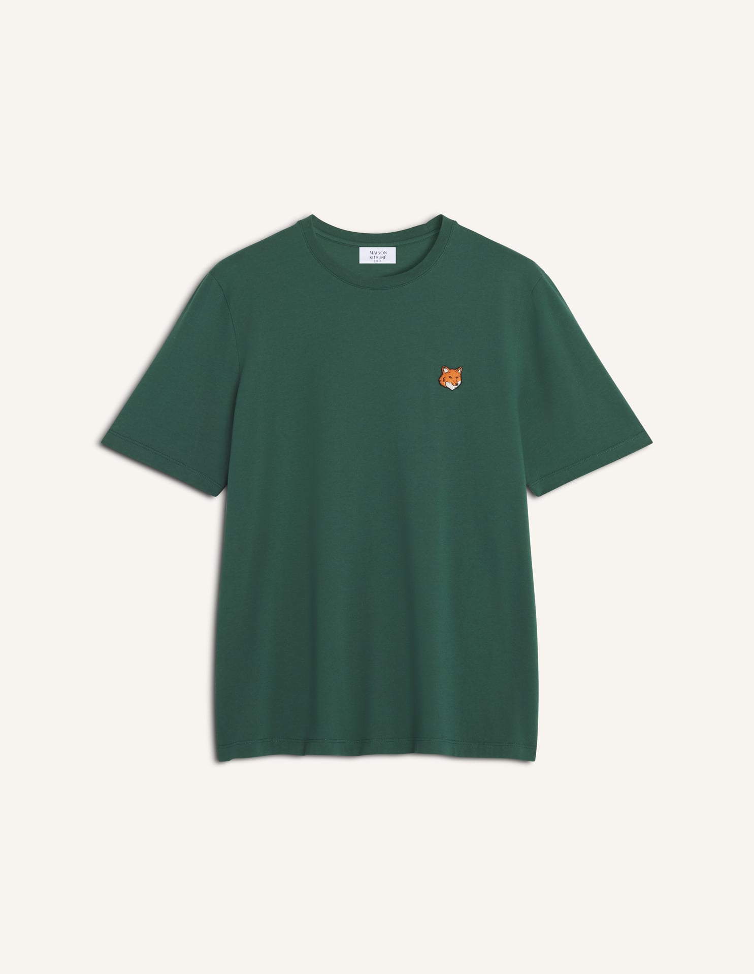 FOX HEAD REGULAR TEE-SHIRT | Maison Kitsuné
