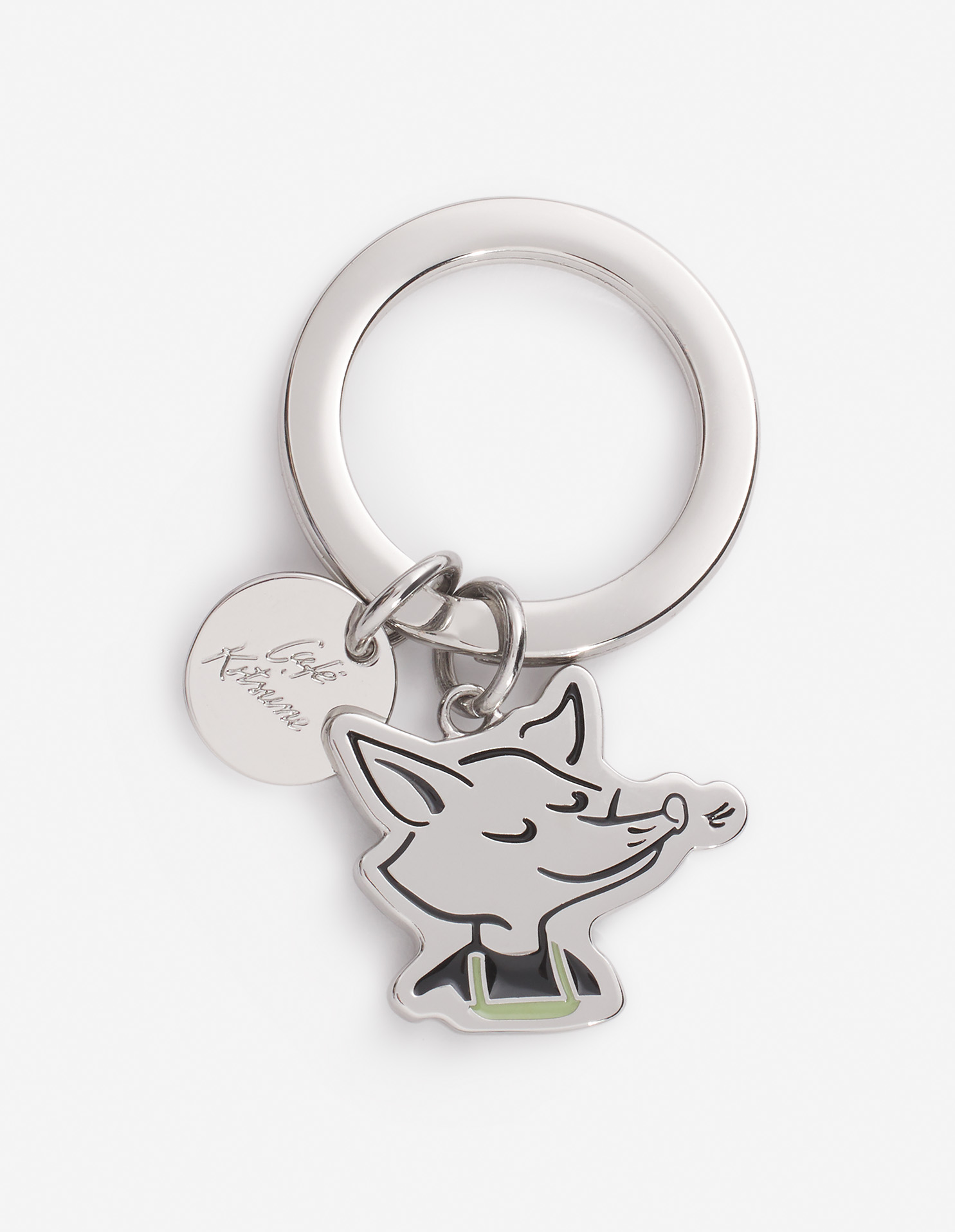 BARISTA FOX KEYRING | Maison Kitsuné