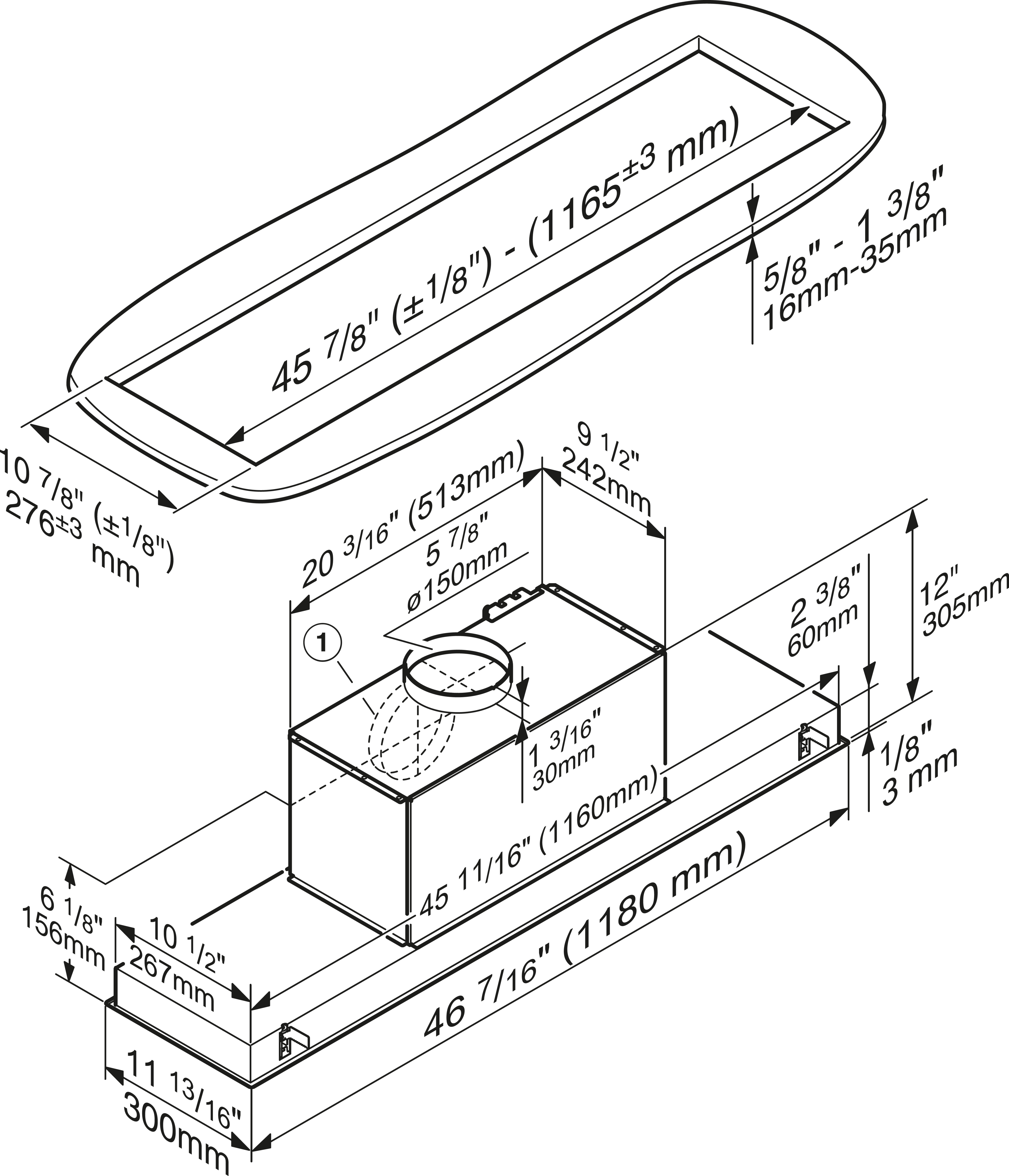 Miele - DA 2628 Stainless steel – Ventilation Hoods