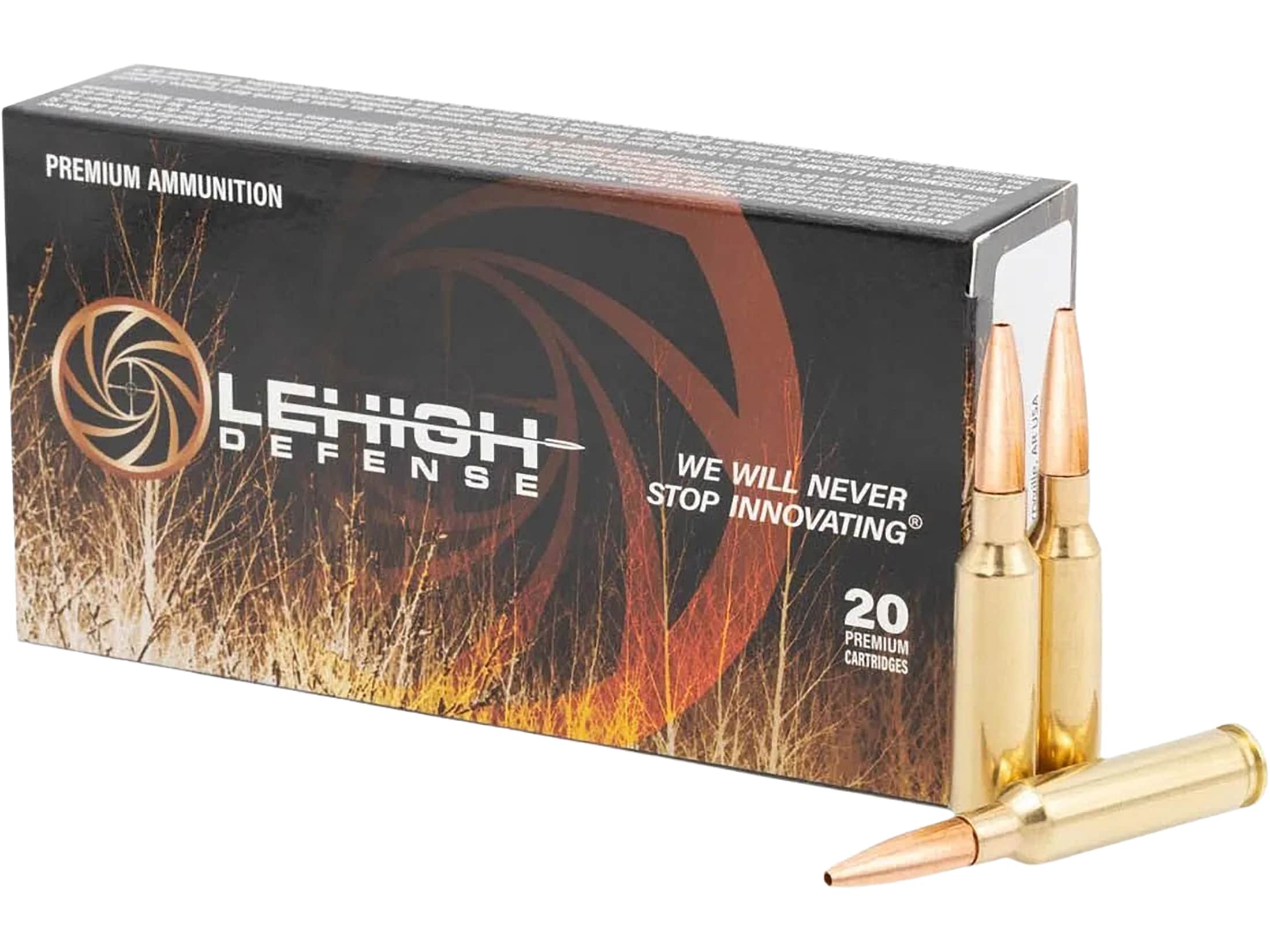 Lehigh Defense Controlled Chaos 6.5 Creedmoor Ammo 130 Grain
