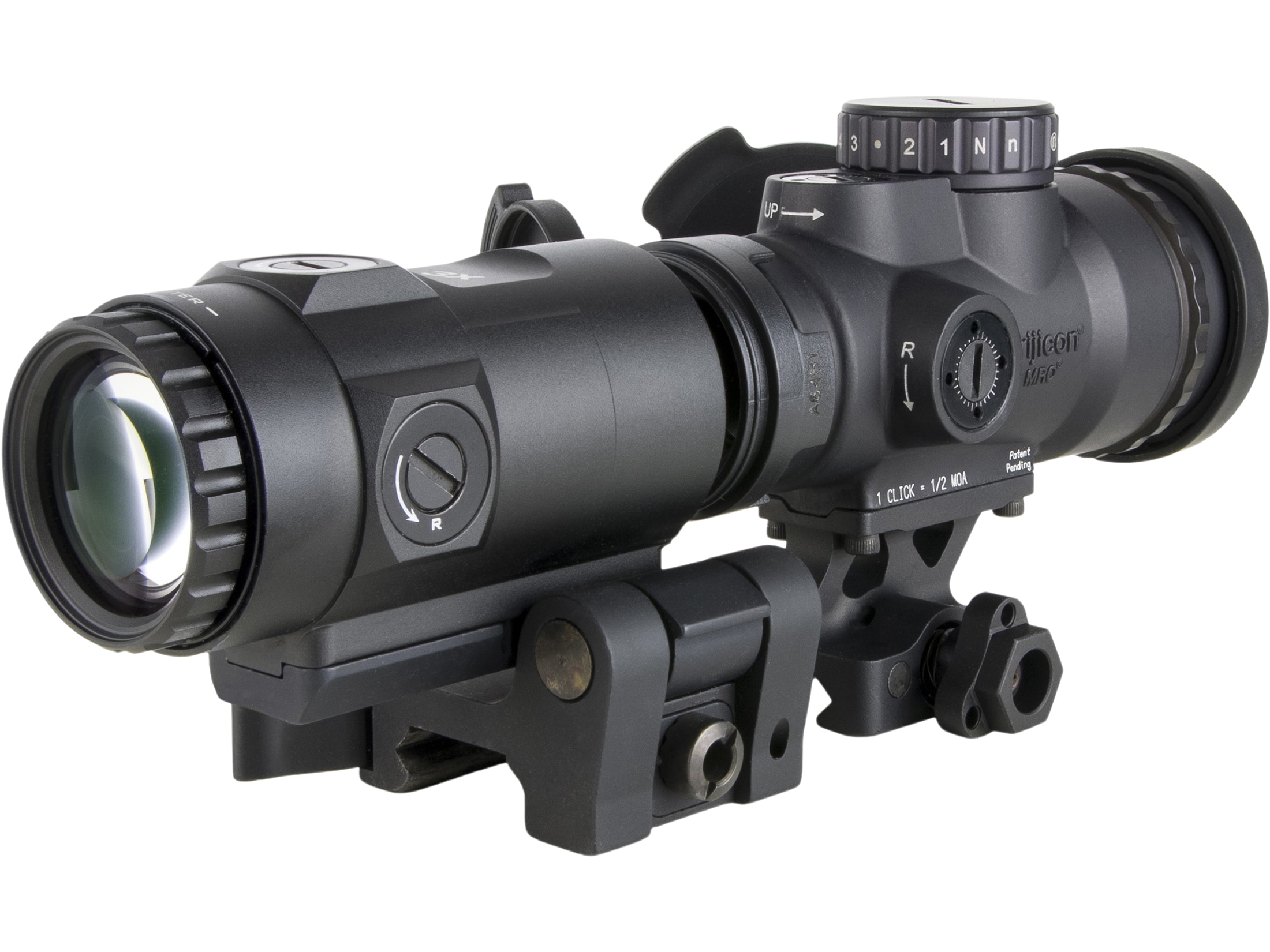 Trijicon Combo MRO HD Patrol Red Dot Sight 68 MOA Circle Reticle 2.0