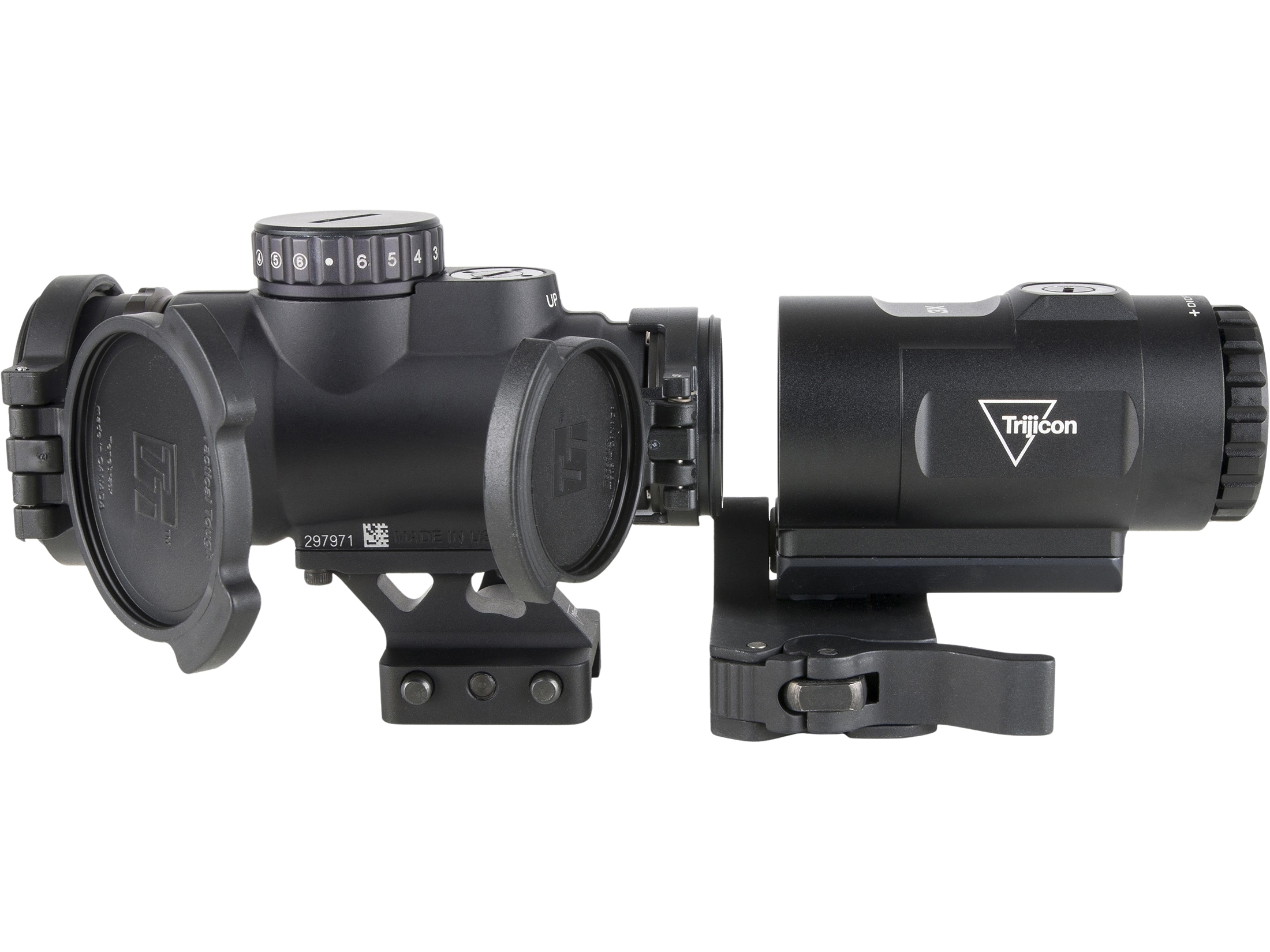 Trijicon Combo MRO HD Patrol Red Dot Sight 68 MOA Circle Reticle 2.0