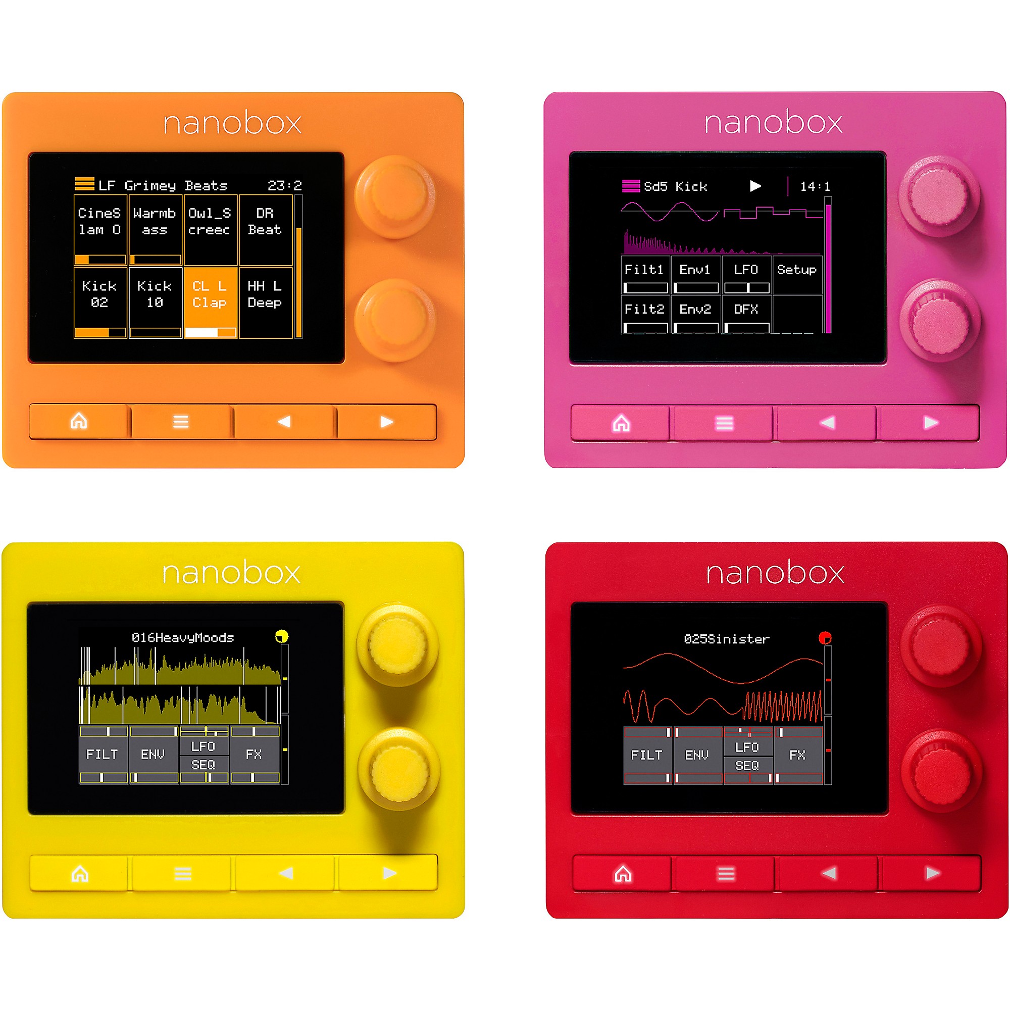 1010music Nanobox Tangerine Sampler Module | Music & Arts