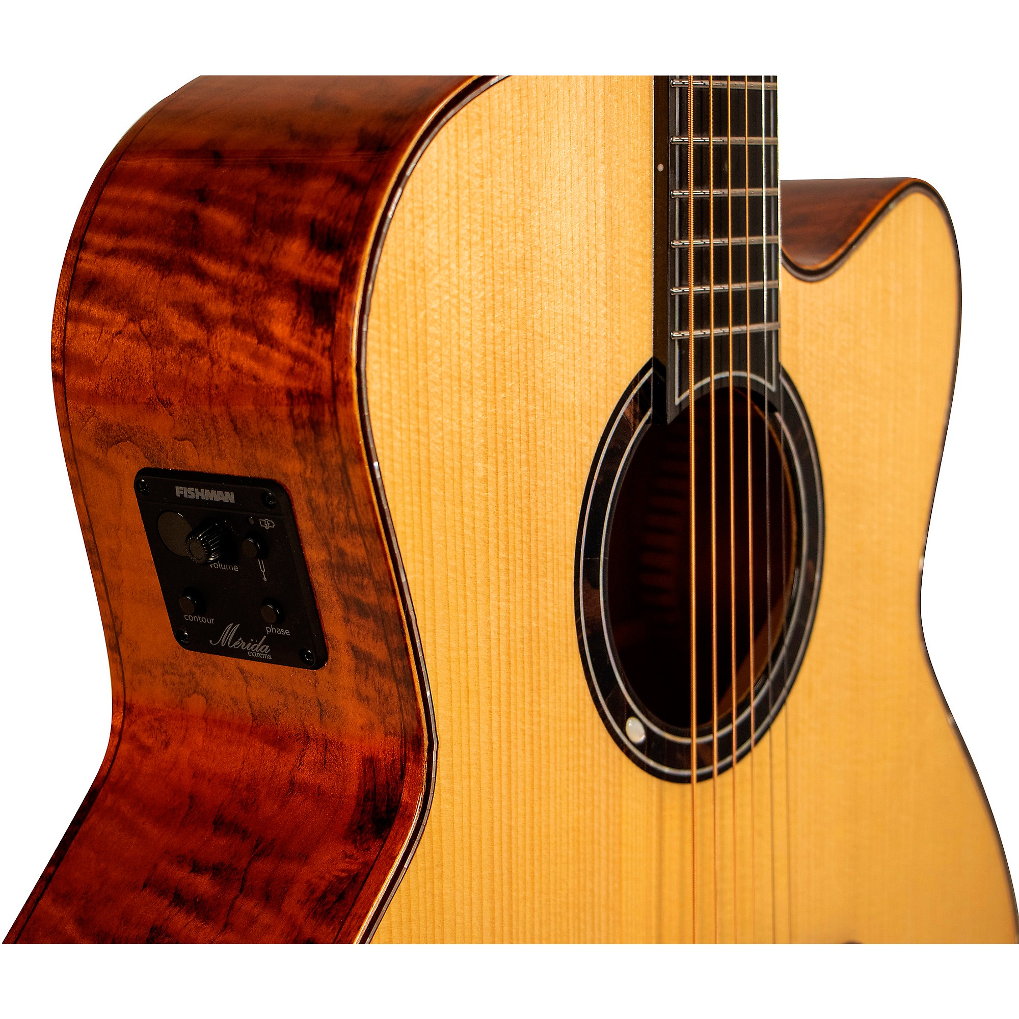 Merida DTJC Beyond Series Jumbo Acoustic-Electric Guitar - | Music