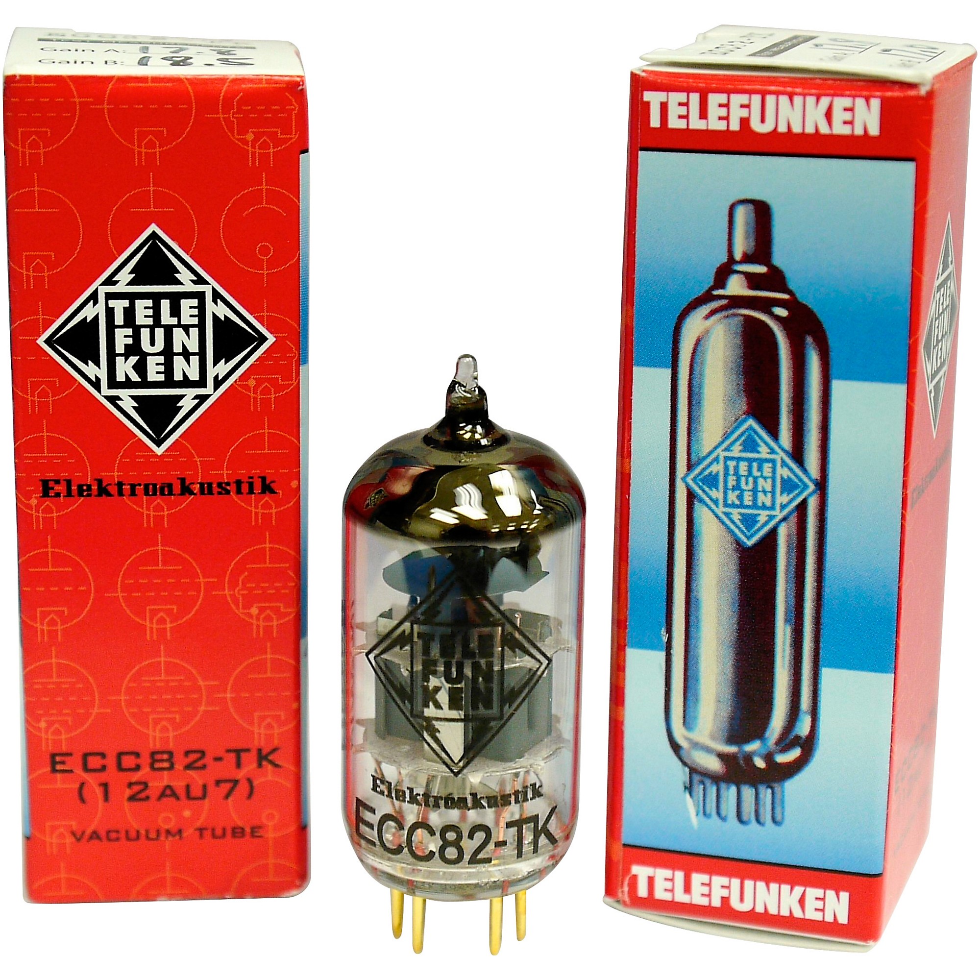 TELEFUNKEN ECC82-TK (12AU7) Preamp Tubes | Music & Arts
