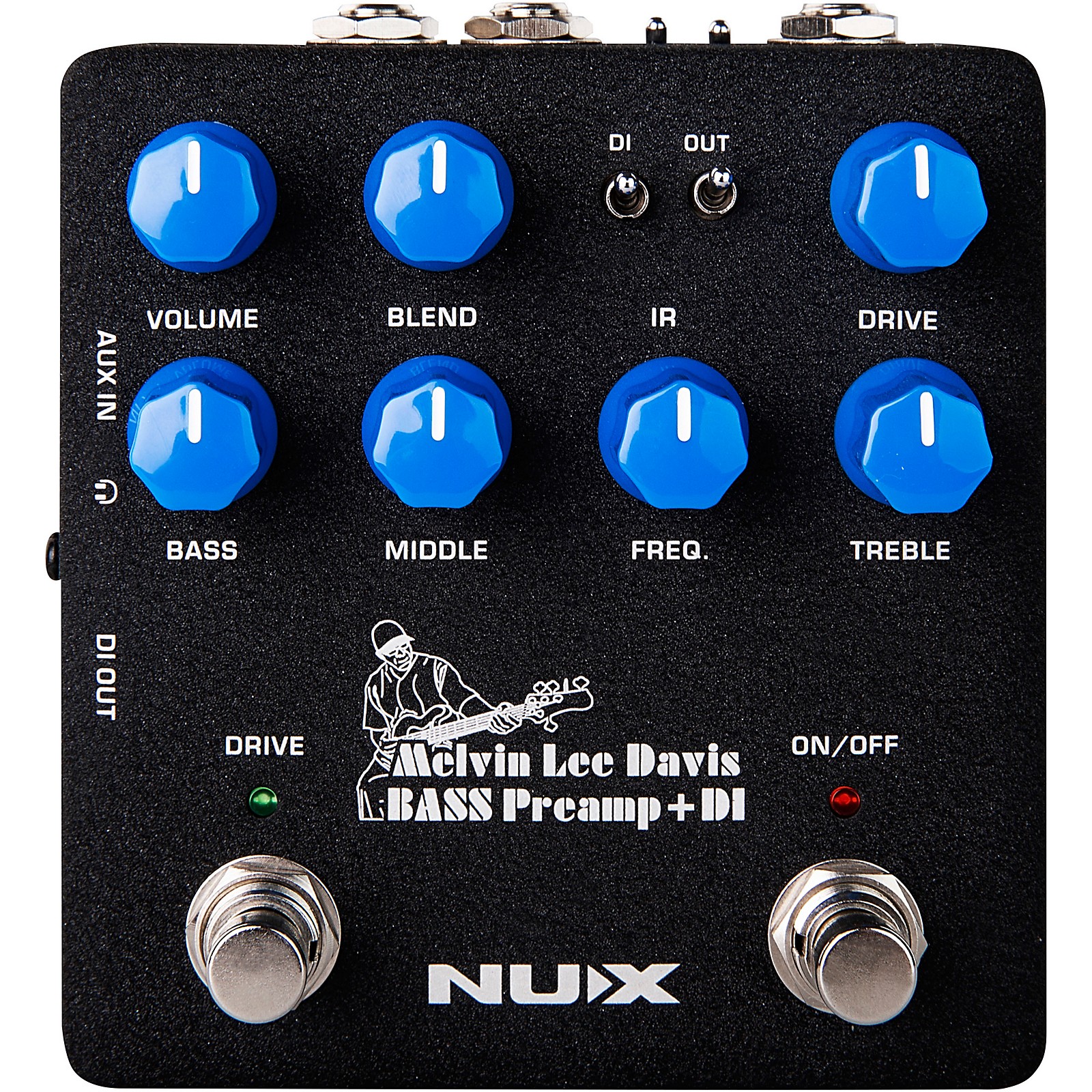 NUX Melvin Lee Davis Bass Preamp + DI Pedal | Music & Arts
