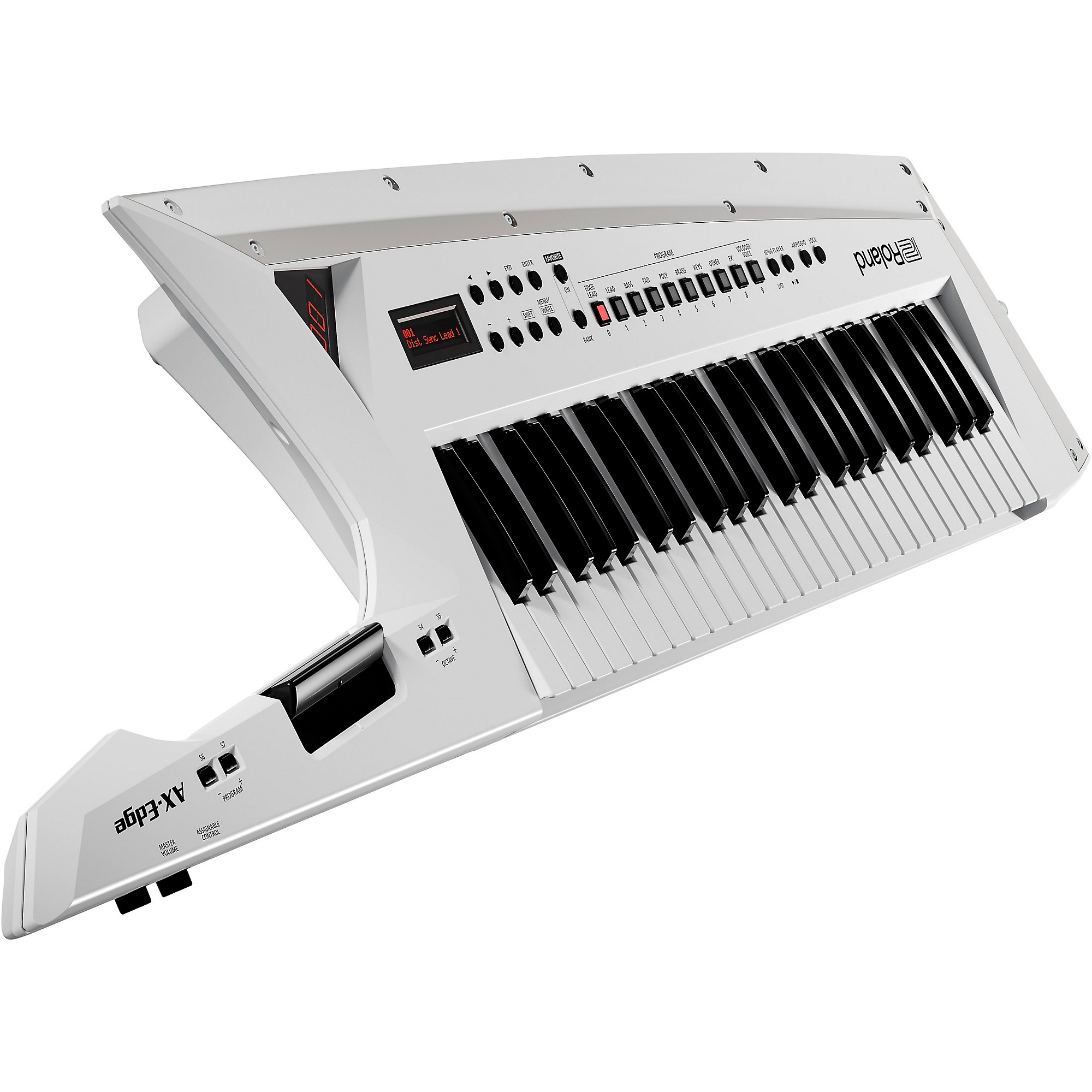 Roland AX-Edge Keytar Synthesizer White | Music & Arts