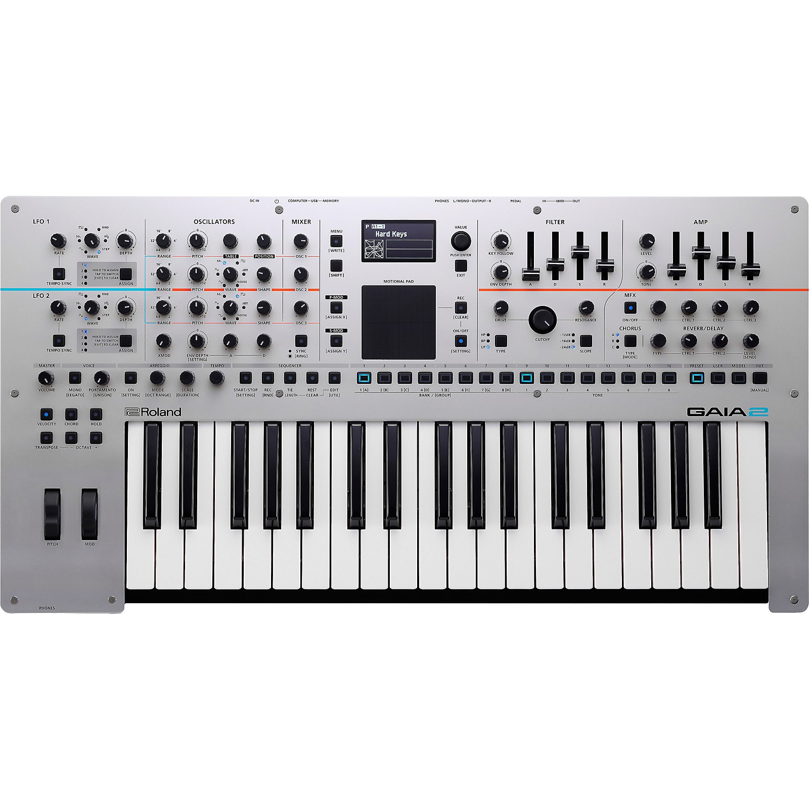 Roland GAIA 2 Advanced Virtual Analog Synthesizer | Music & Arts