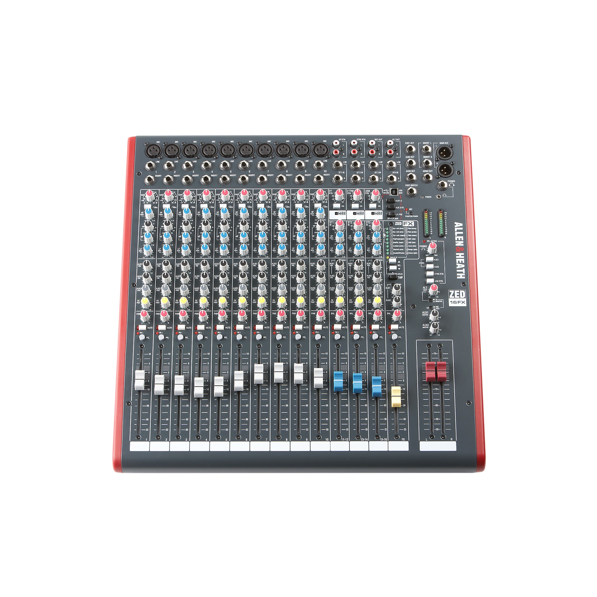 Allen & Heath ZED Series ZED-16FX Multipurpose USB Mixer | Music
