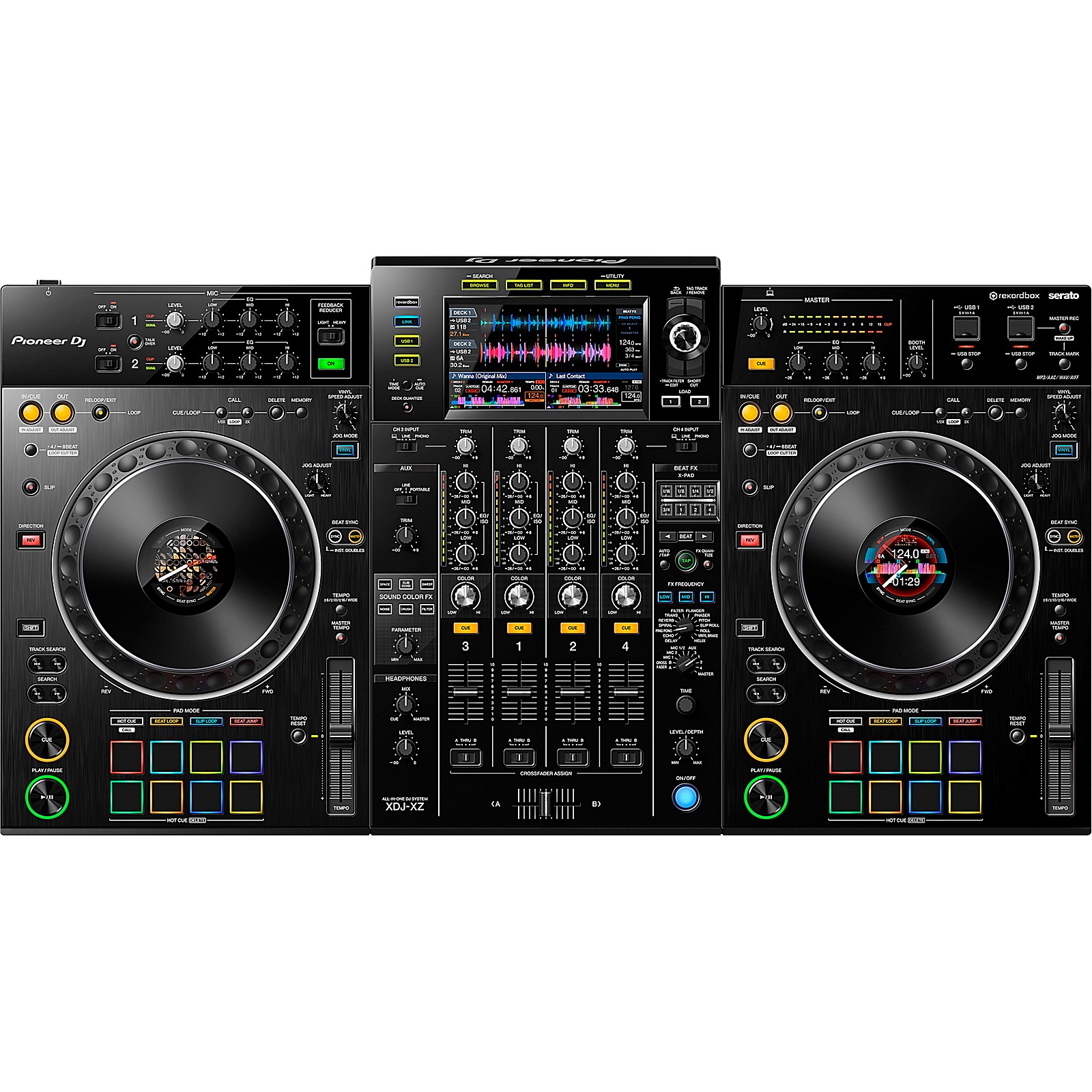 Pioneer DJ XDJ-XZ 4-Channel Standalone Controller for rekordbox dj