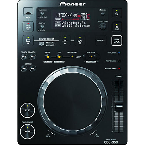 Pioneer DJ CDJ-350 Digital Multi Player | Musician's Friend