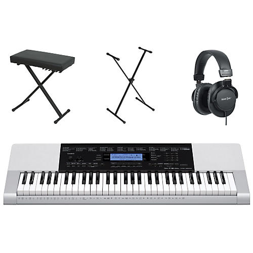 Casio CTK-4200 61-Key Portable Keyboard with Bench, Stand