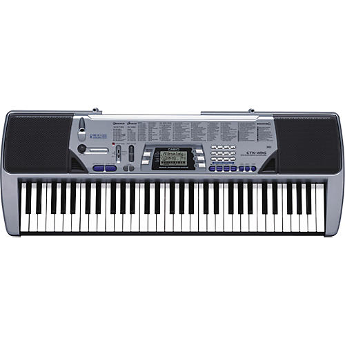 Casio CTK-496 61-Key Portable Keyboard | Musician's Friend