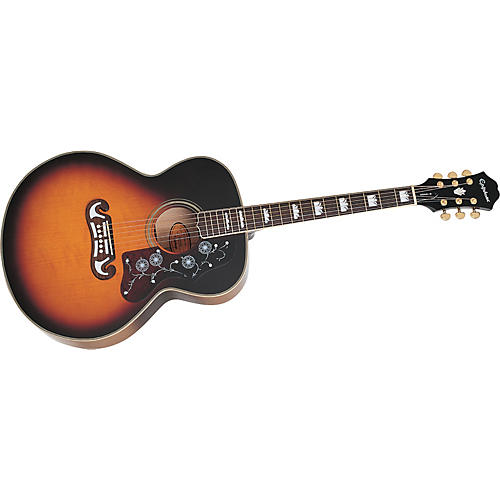 Epiphone EJ-200 Acoustic Guitar Vintage Sunburst | Musician's Friend
