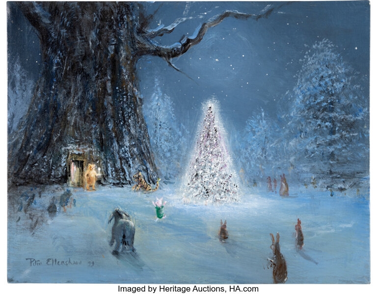 Peter Ellenshaw | Peter Ellenshaw Pooh and the Magic Tree Original