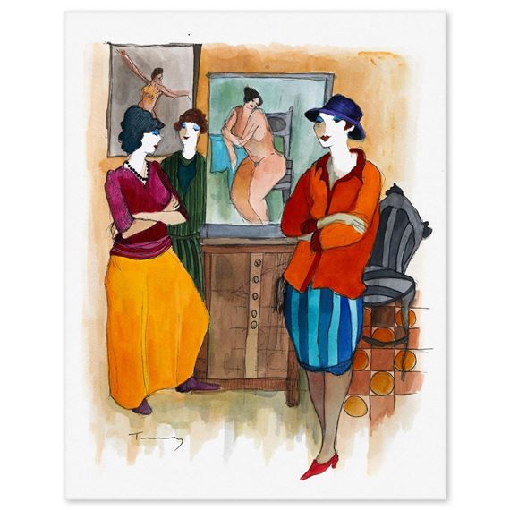 Itzchak Tarkay | Red Hat | MutualArt