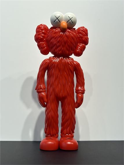 KAWS | Kaws Bff - Moma Exclusive Vinly Art Toy (Red) 34.3x12.7x8.9