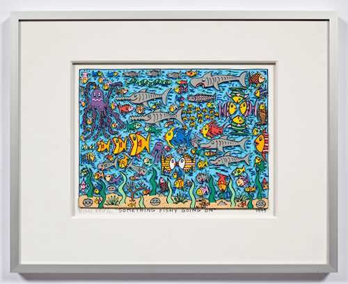 ジェームス•リジィ『 Something Fishy Going On 』 James Rizzi