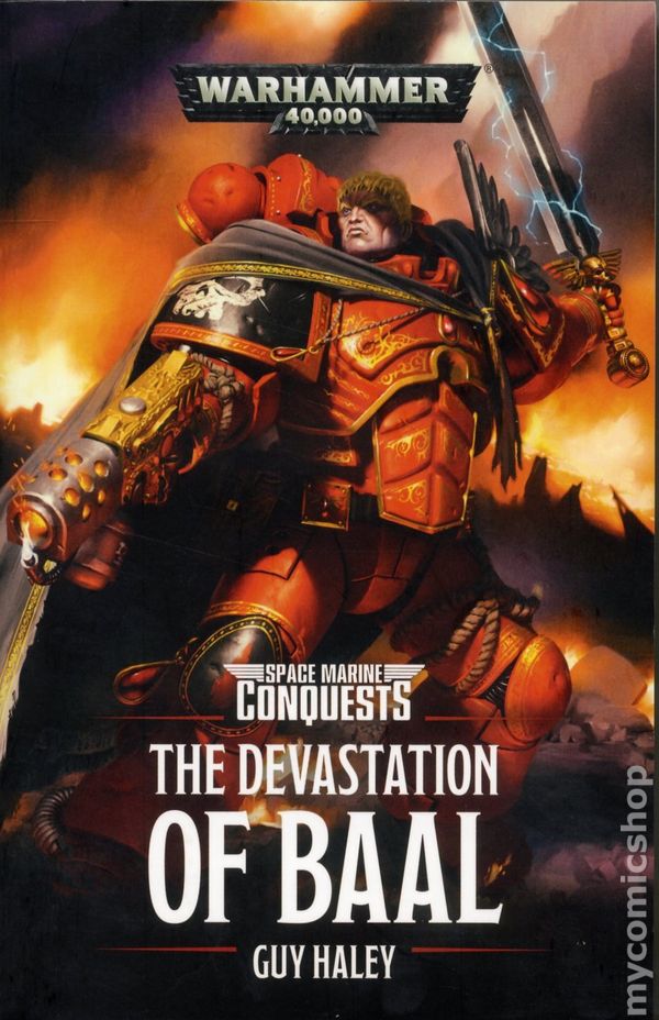 Comic books in 'Warhammer 40K Space Marine Conquests'