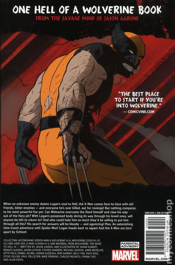 Wolverine Goes to Hell Omnibus HC (2018 Marvel) 1st Edition comic